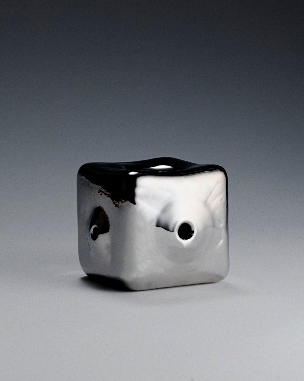 [P-010] Cube Pipe [Chrome]